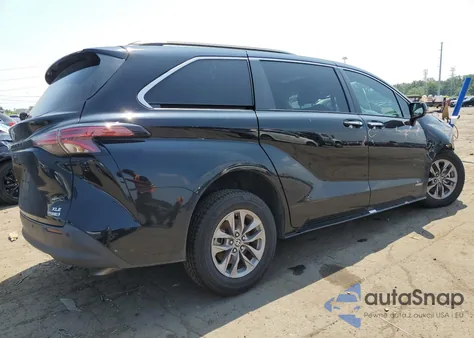 2021 Toyota Sienna Xle from USA, damaged, VIN 5TDYRKEC5MS002689